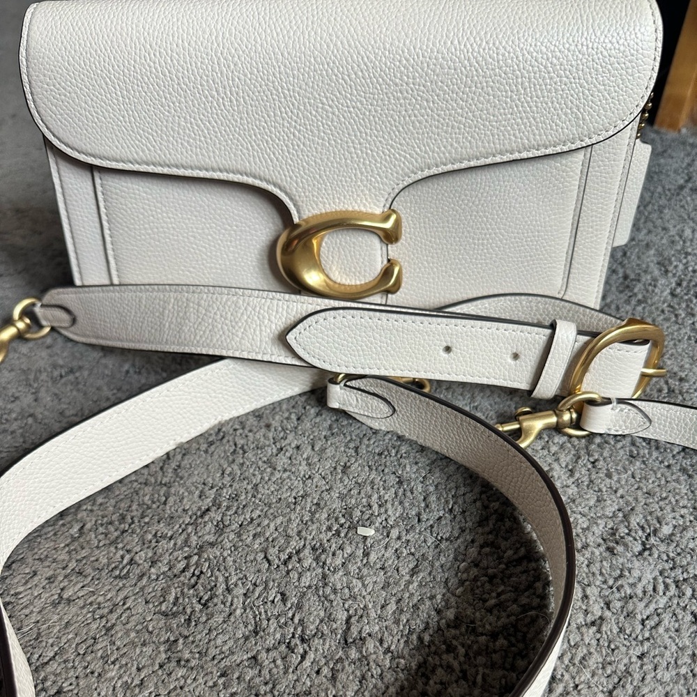 White Coach Tabby 26 Bag